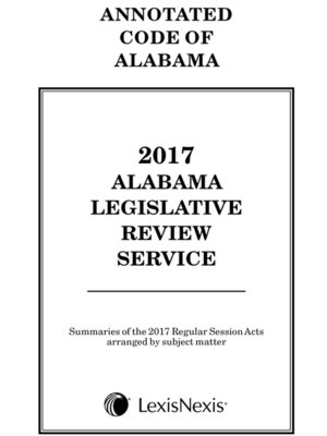 cover image of Alabama Legislative Review Service